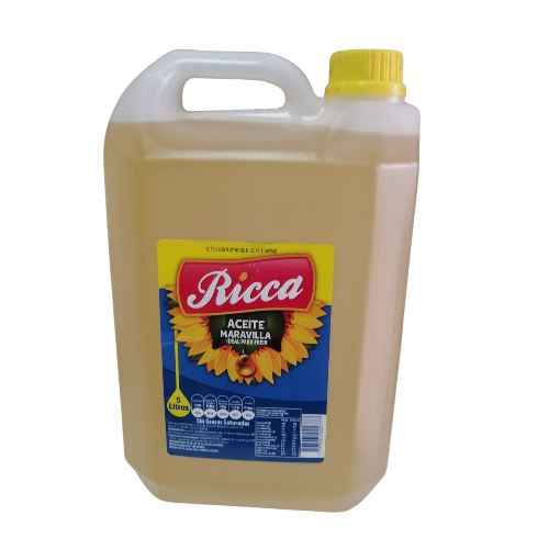 Bidon Aceite Ricca 5lt