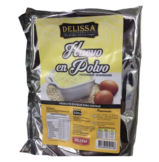huevo polvo Delissa 500g