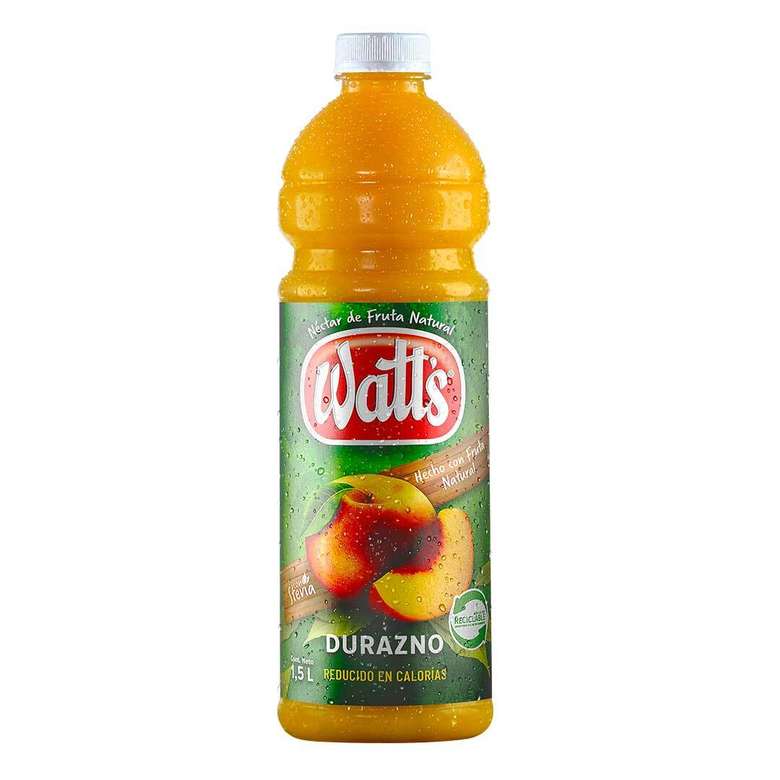 Jugo Watts Durazno 1,5lt