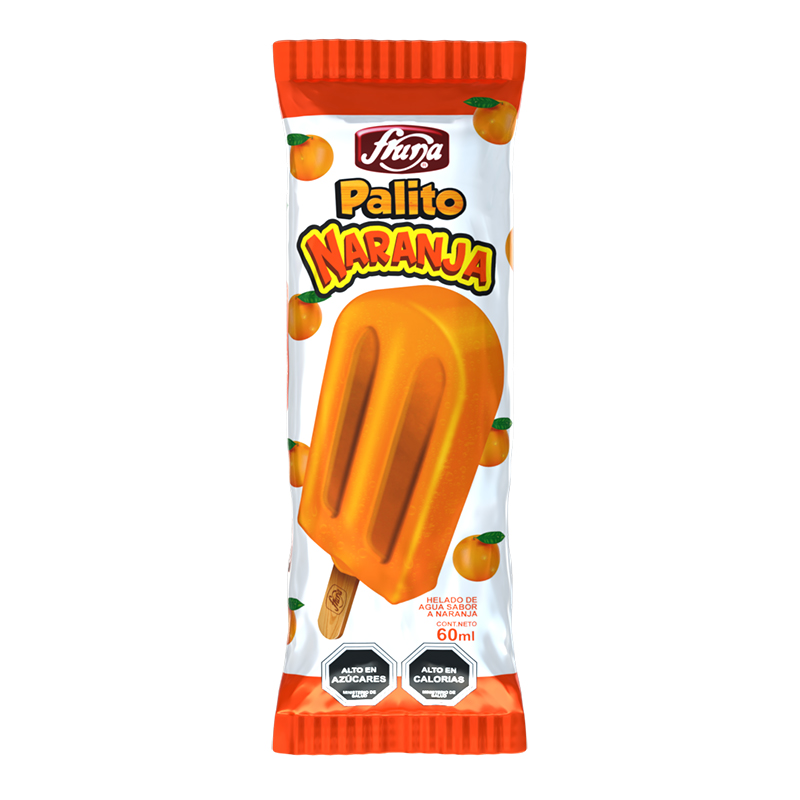 Fruna/Helado Palo Naranja x40
