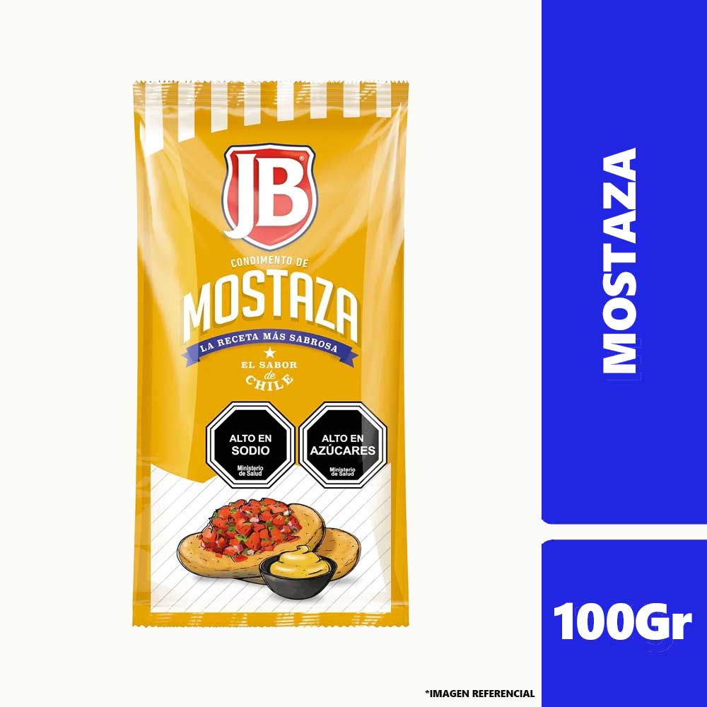 JB Mostaza 18X100g