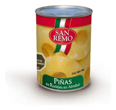 San Remo Piña Rodaja 48x565g