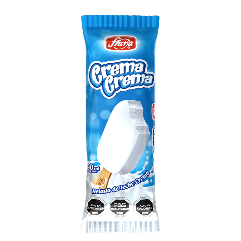 Fruna/Helado Crema Crema x 20