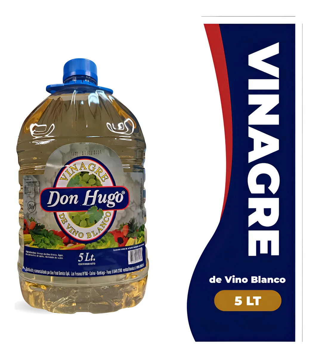 Bidon Vinagre Hugo Blco 5lt