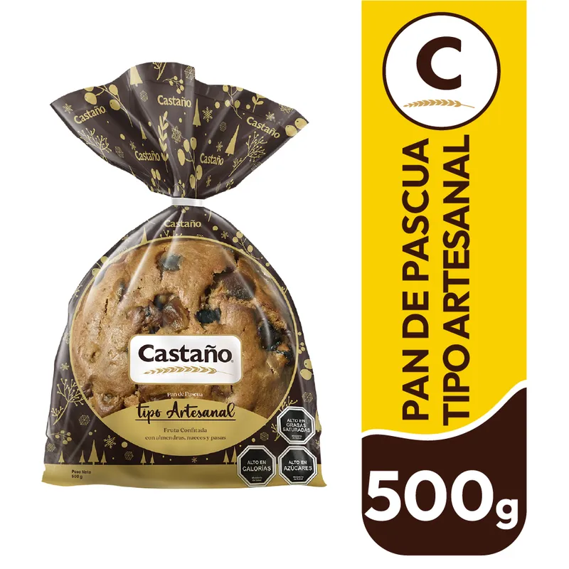 Pan de Pascua Castaño 500g