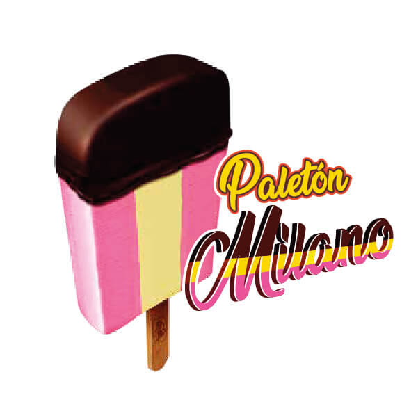 Fruna/Helado Paleton Milano x20u