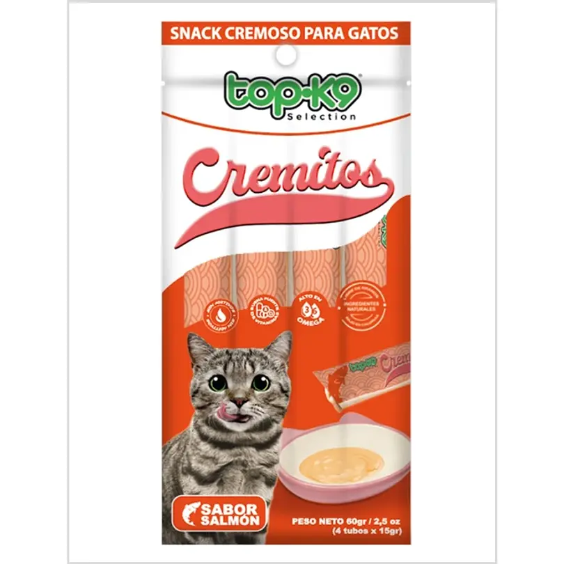 Topk9 Snack Cremi/Salmon15g