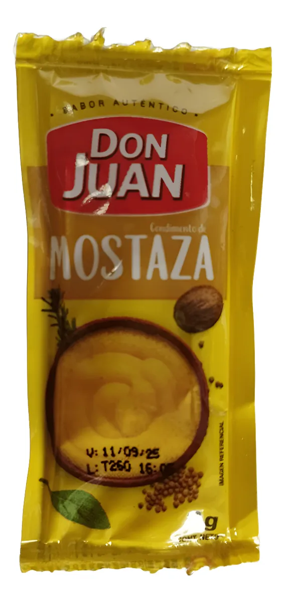Mostaza D/Juan Sachet 100x8g