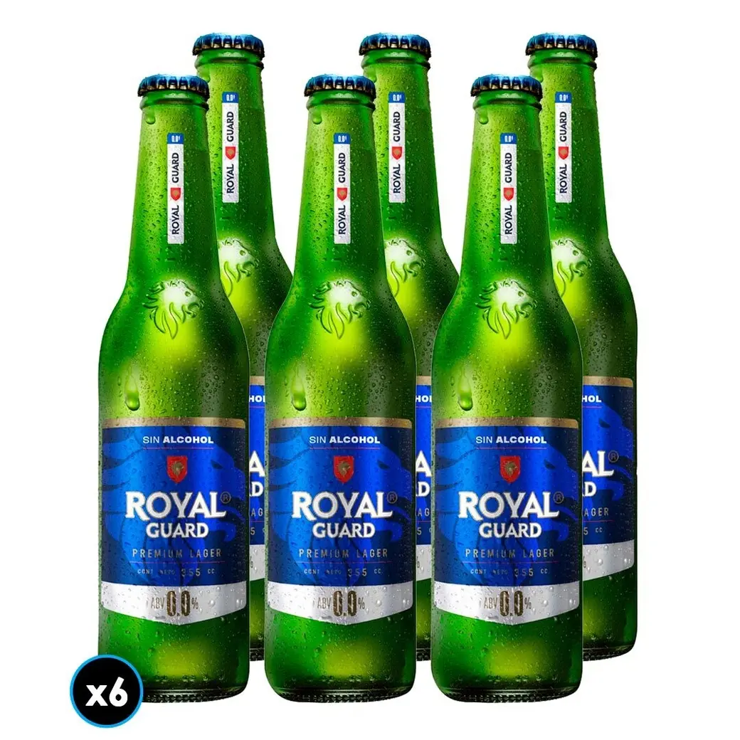 Cerveza Royal s/alcohol Bot 6x330cc